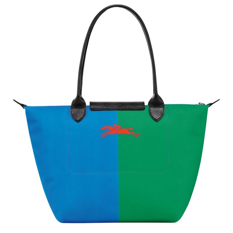 Longchamp x Robert Indiana M Naisten Kangaskassit Punainen Laivastonsininen | 2365-YPQRB