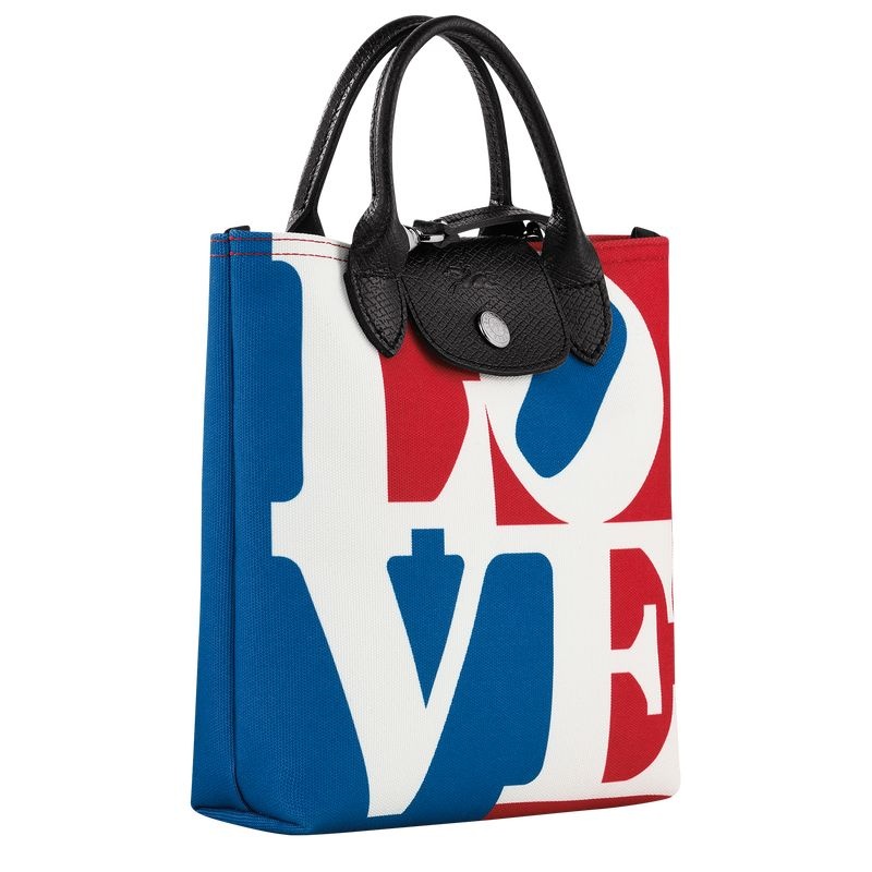 Longchamp x Robert Indiana XS Naisten Käsilaukku Valkoinen | 7591-JQMBG